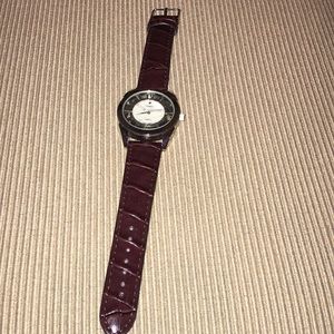 Vintage Bijoux Terner leather watch